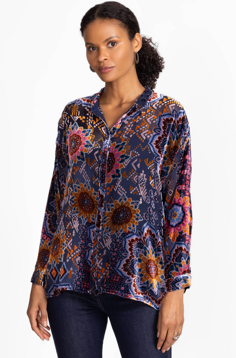 Audrey Oversized Blouse - Sisi by Johnny Was — alternate view