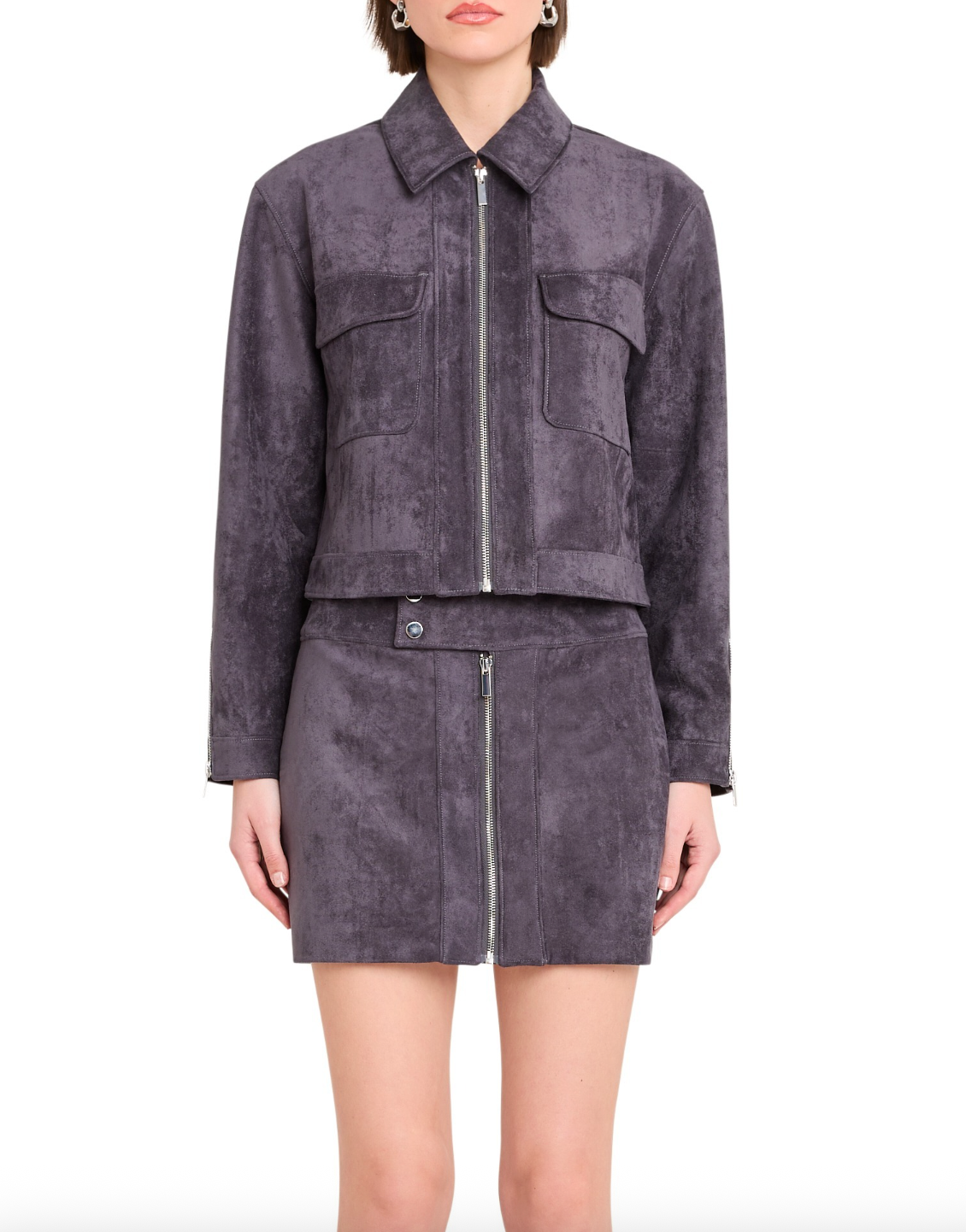 Becker Jacket - Graphite by Amanda Uprichard | 25 South Boutiques
