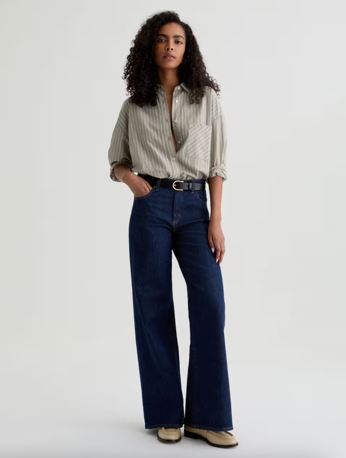 Saige Wide Leg Mid Rise - Symmetry by Adriano Goldschmied AG | 25 South Boutiques