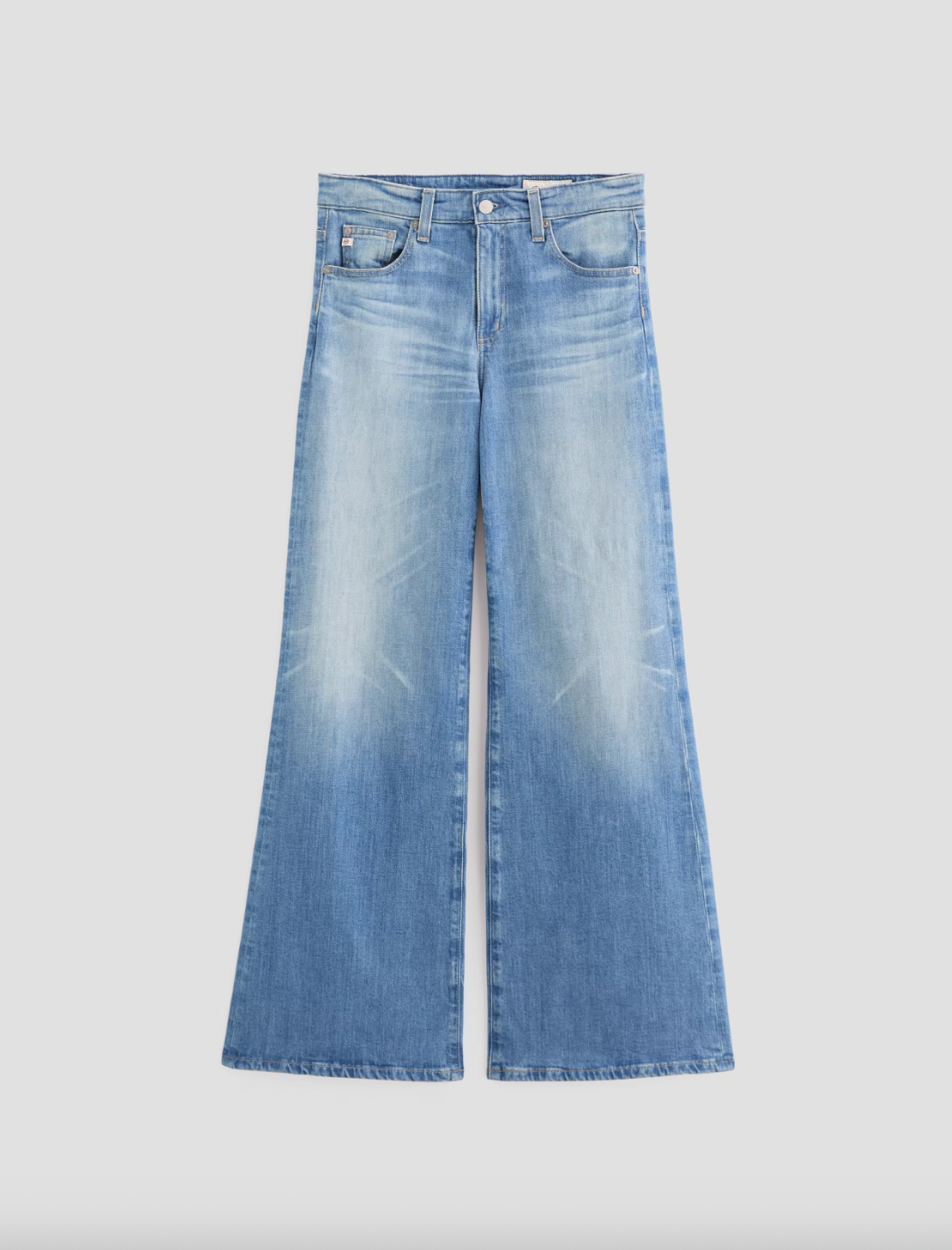 Saige Wide Leg Mid Rise - 18 Years Bisou by Adriano Goldschmied AG — view 6