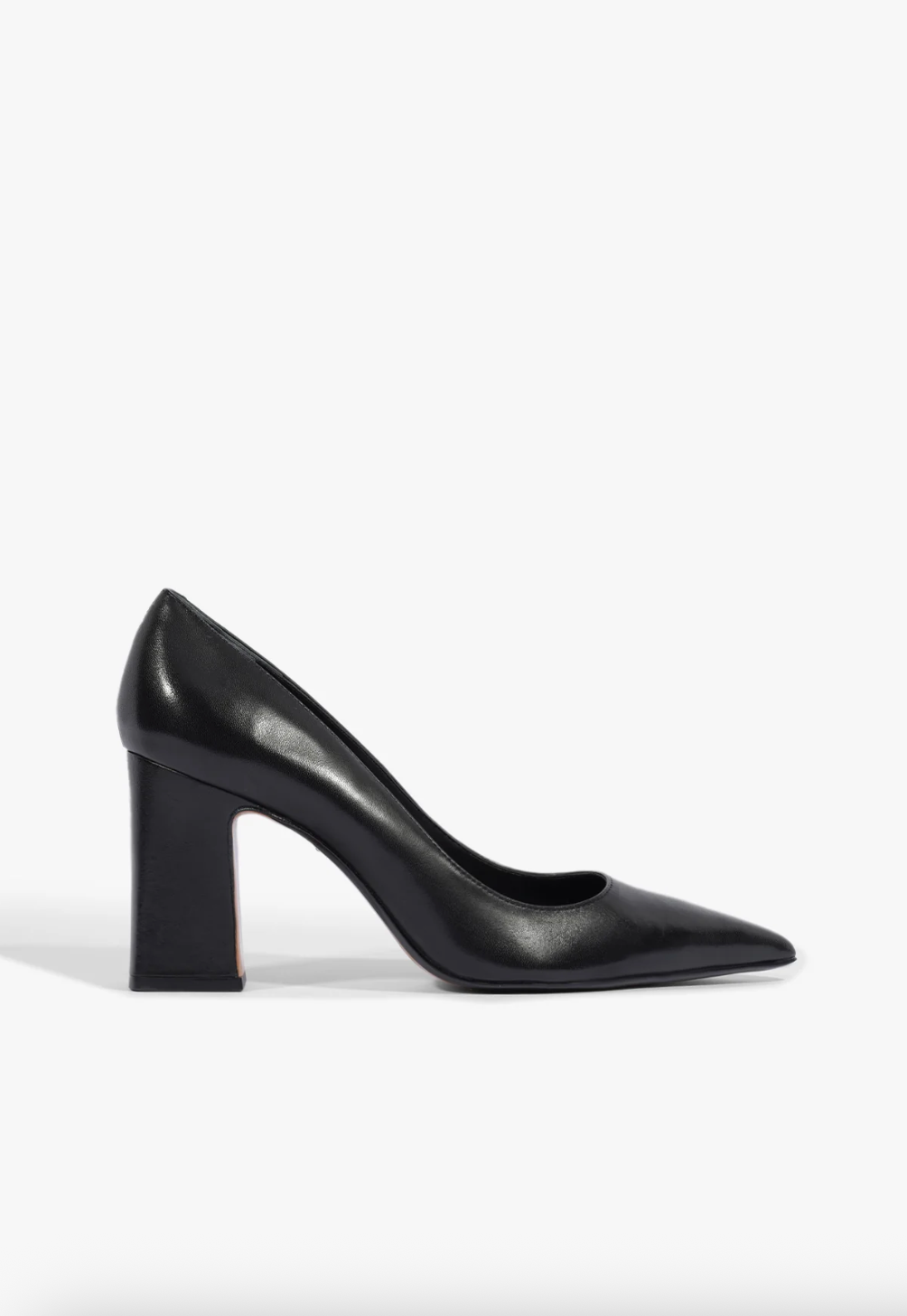 Eleanor Pump - Black Leather by Schutz | 25 South Boutiques