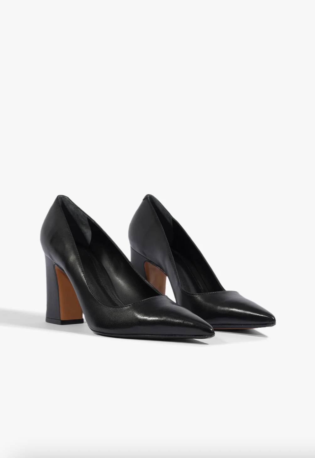 Eleanor Pump - Black Leather by Schutz — alternate view