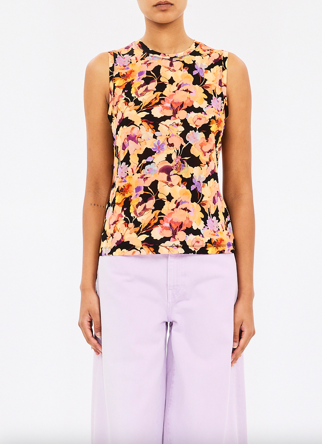 Ines Jersey Top - Night Bloom by Ulla Johnson | 25 South Boutiques
