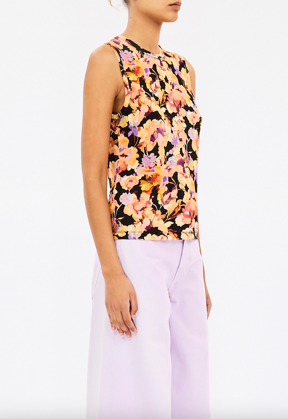 Ines Jersey Top - Night Bloom by Ulla Johnson — alternate view