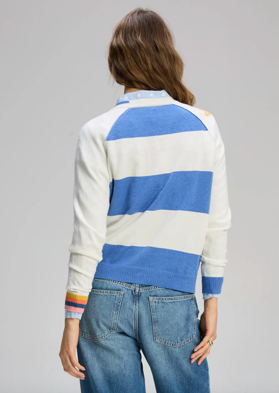 Good Vibes Cardi - Winter White by Zaket & Plover — view 3