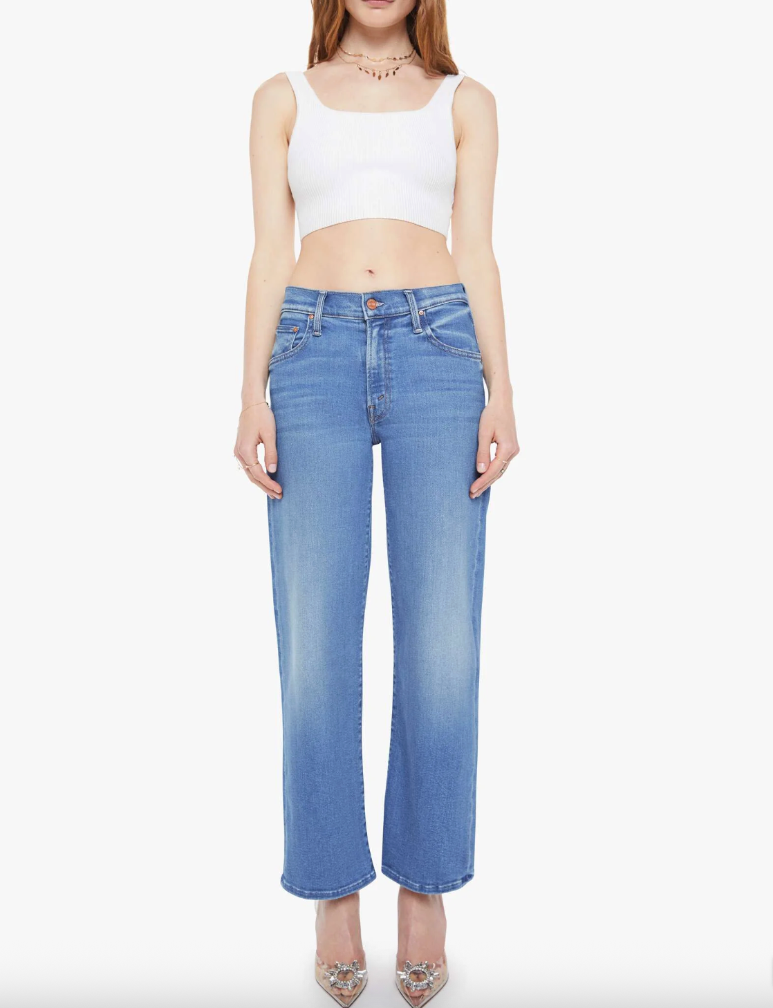The Mid Rise Rambler Zip Ankle - Piece by Piece by MOTHER | 25 South Boutiques