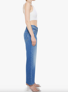 The Mid Rise Rambler Zip Ankle - Piece by Piece by MOTHER — alternate view
