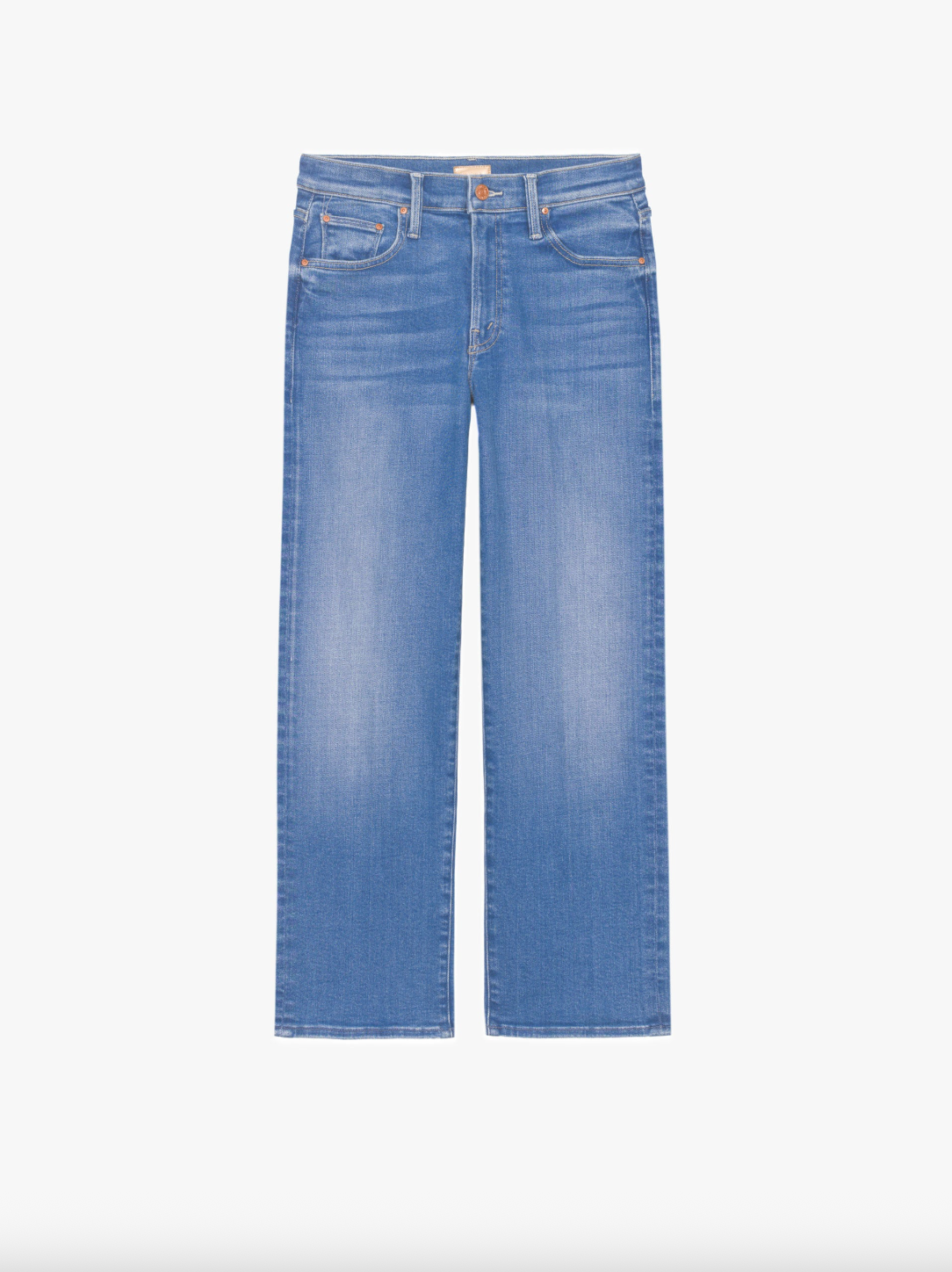 The Mid Rise Rambler Zip Ankle - Piece by Piece by MOTHER — view 4
