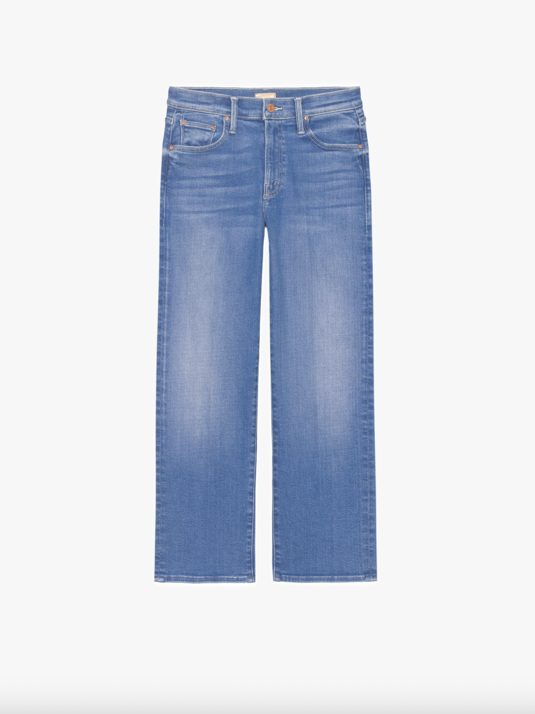 The Mid Rise Rambler Zip Ankle - Piece by Piece by MOTHER — view 4