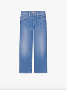 The Mid Rise Rambler Zip Ankle - Piece by Piece by MOTHER — view 4