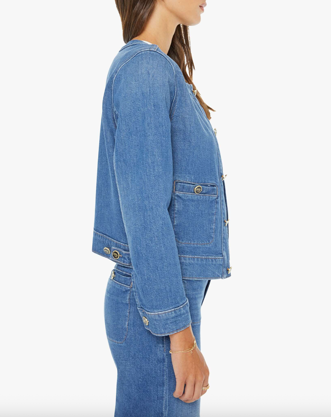 The Stashed Picky Jacket - Whisk Me Away by MOTHER — alternate view
