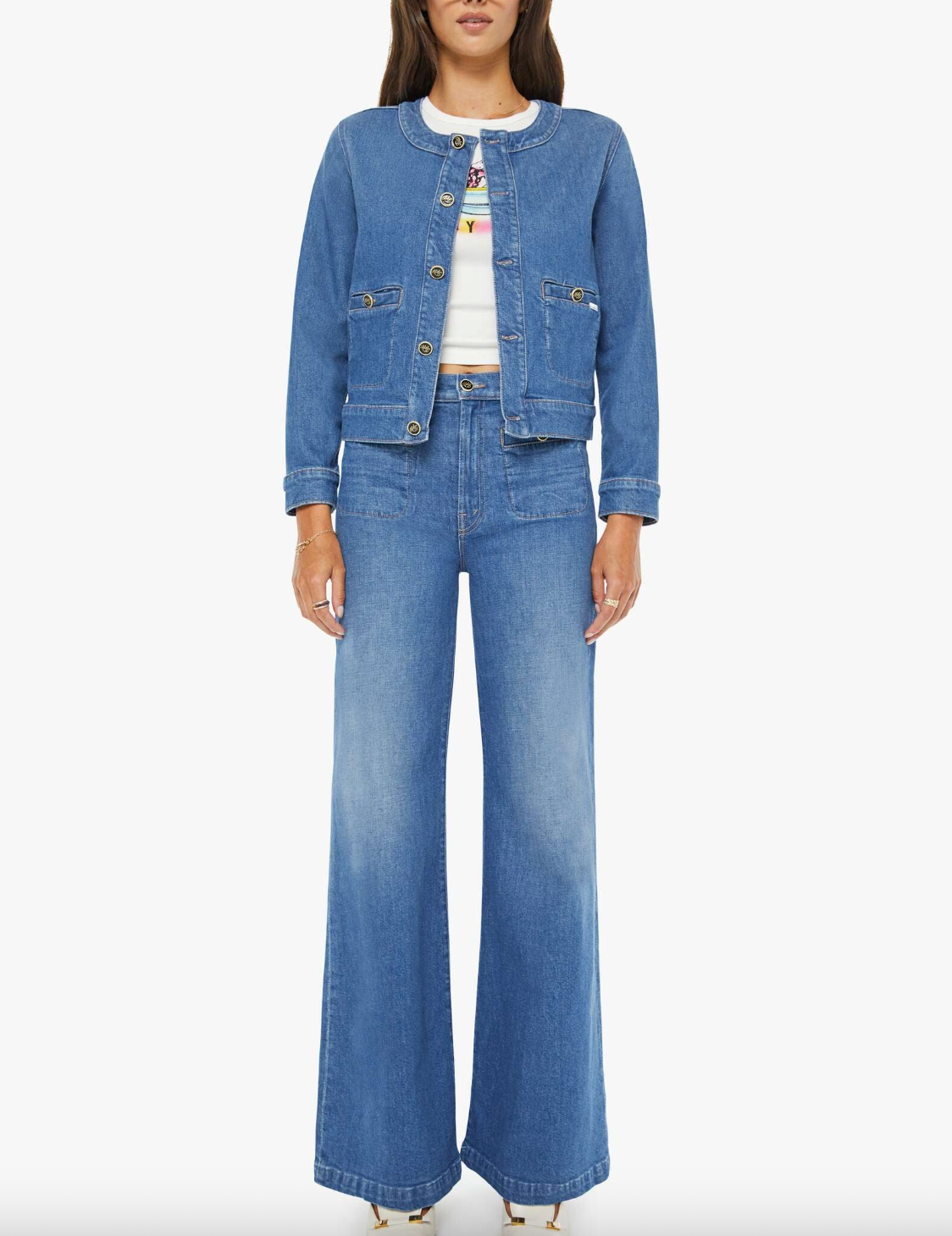 The Stashed Picky Jacket - Whisk Me Away by MOTHER — view 4