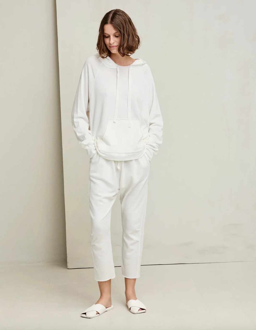 Ultra Light Sweat Pants - Natural by Kristensen | 25 South Boutiques