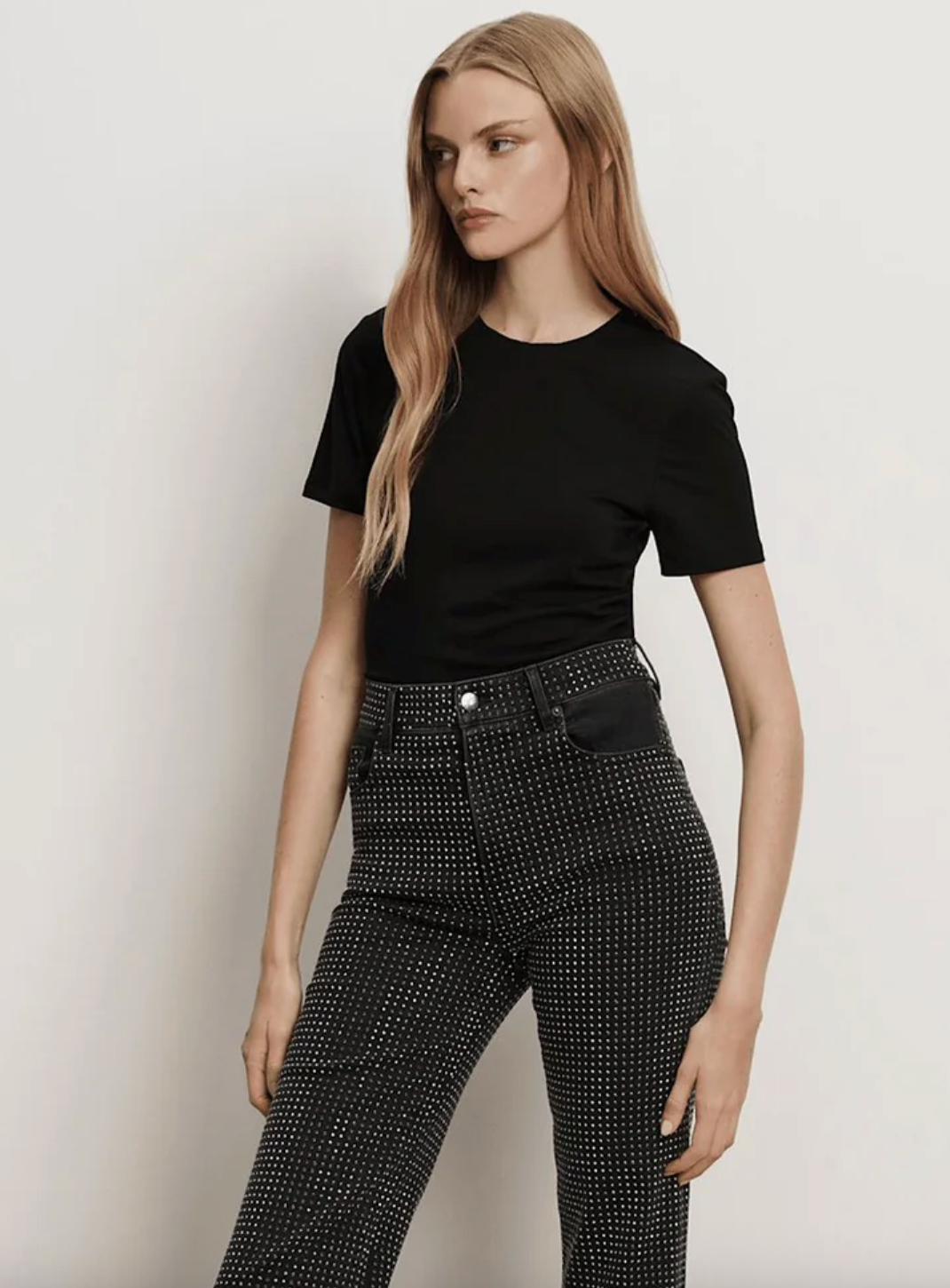 Benedict Crewneck T-Shirt - Black by Veronica Beard | 25 South Boutiques