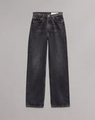 Shea Relaxed Straight Jean - Black Stone by Rag & Bone — view 5