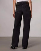 Shea Relaxed Straight Jean - Black Stone by Rag & Bone — view 4