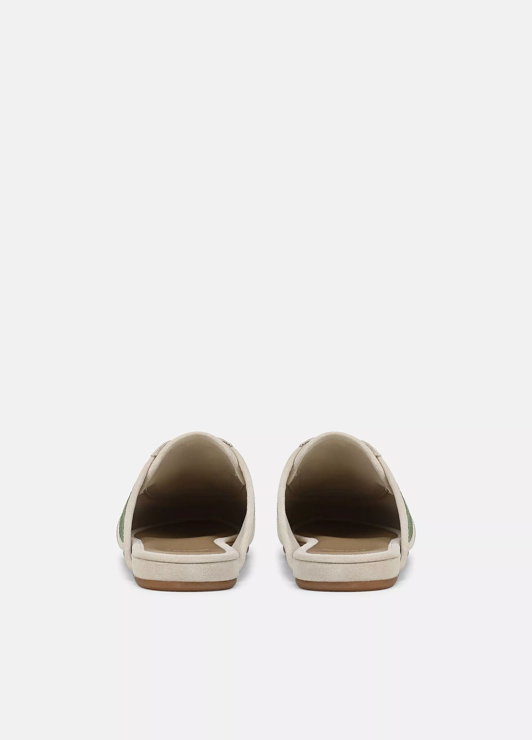 Solstice Suede Sneaker Mule - Moonlight Garden Green by Vince — view 4