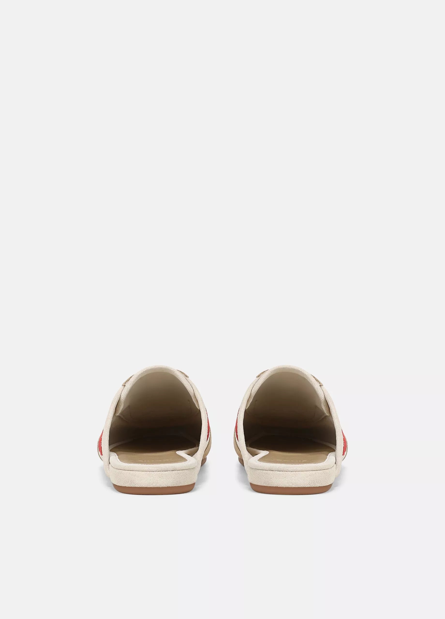 Solstice Suede Sneaker Mule - Moonlight Rouge Red by Vince — view 4