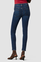 Nico Mid-Rise Rise Super Skinny Ankle Jean - Marigold by Hudson — view 4