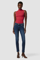 Nico Mid-Rise Rise Super Skinny Ankle Jean - Marigold by Hudson | 25 South Boutiques