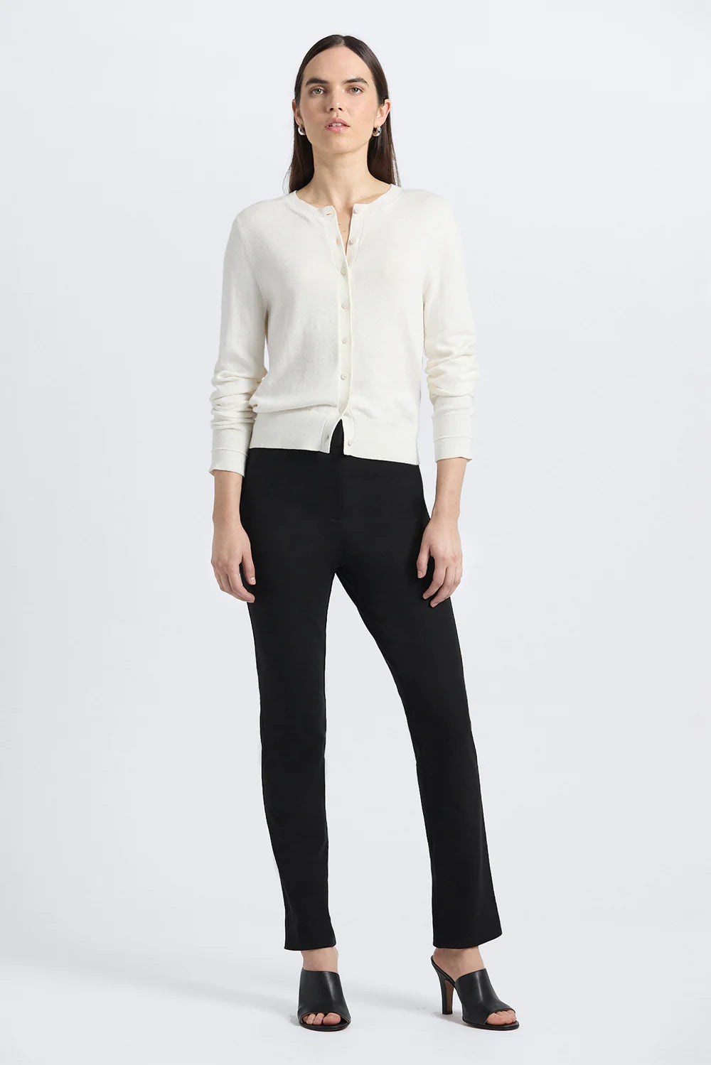 Crosby Slim Trouser - Black by Derek Lam | 25 South Boutiques