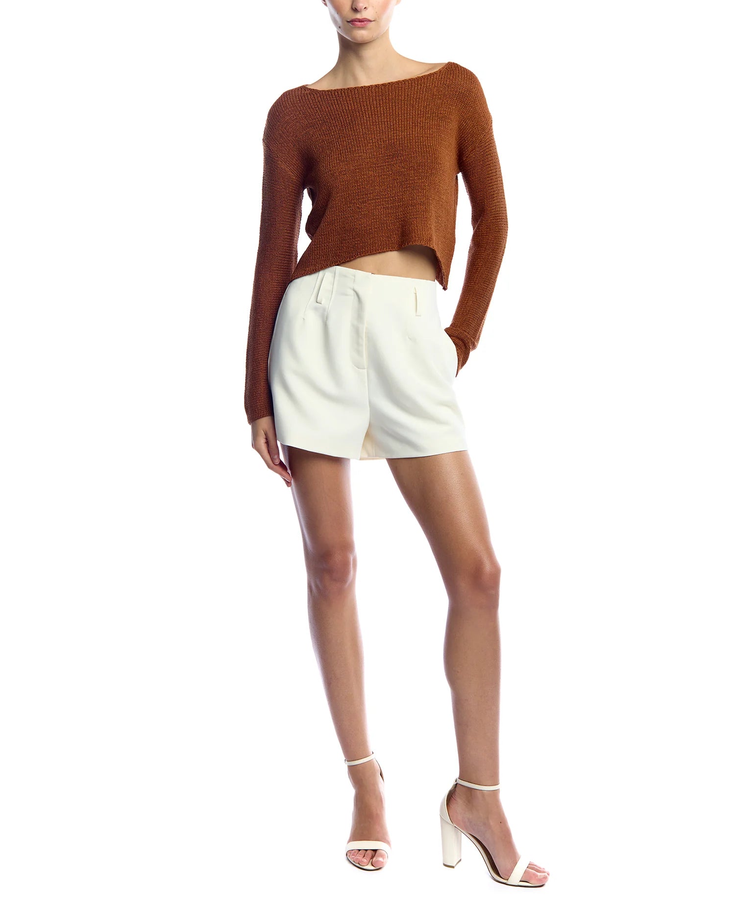 Sawyer Sweater - Terracotta by LBLC — alternate view