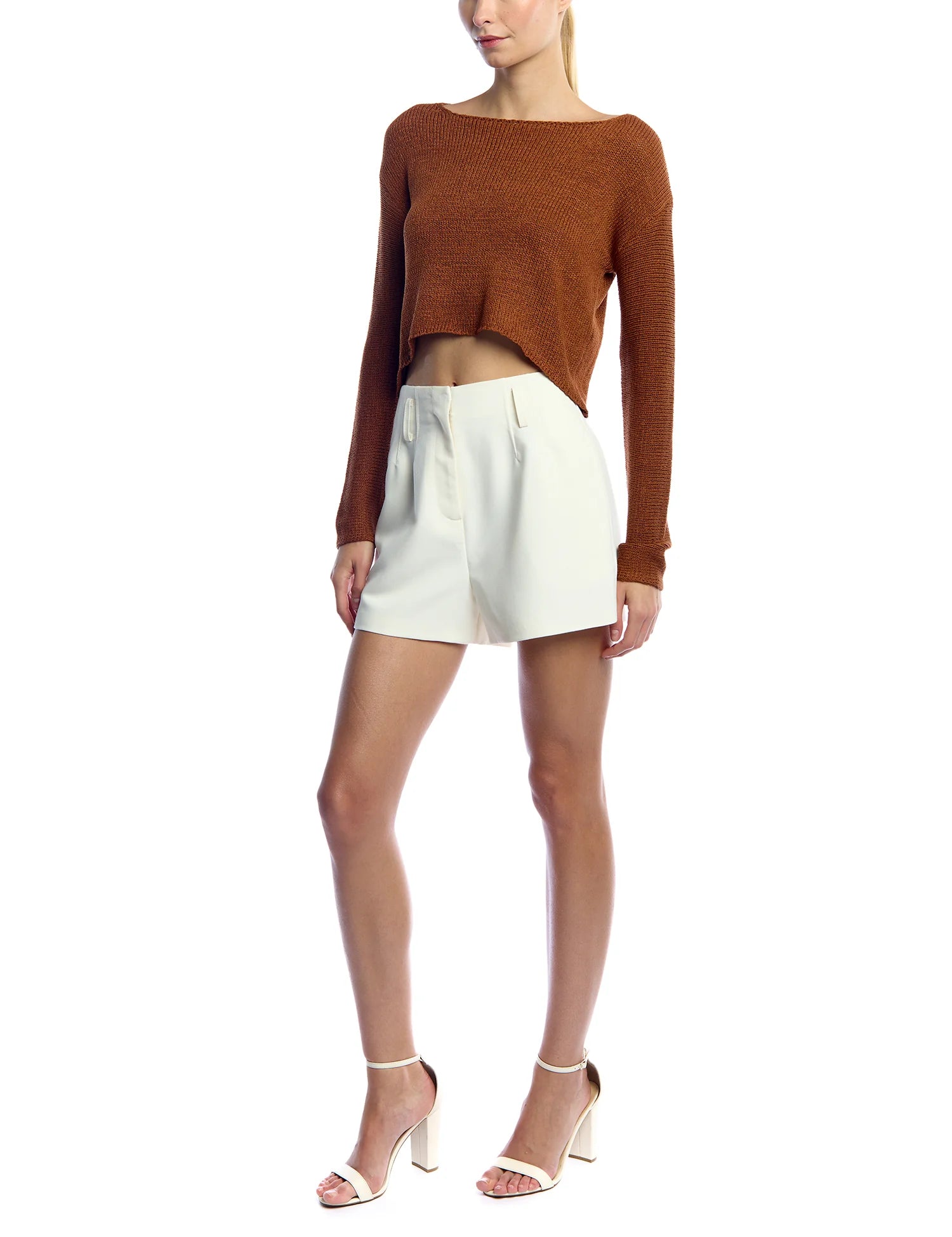 Sawyer Sweater - Terracotta by LBLC — view 3