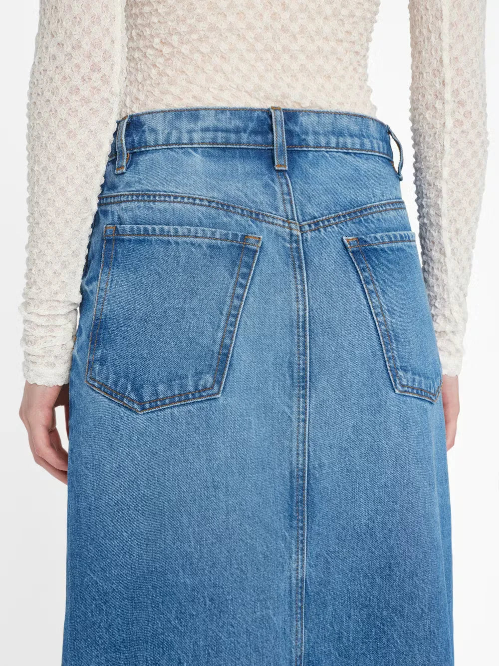 The Midaxi Skirt - Del Amo by Frame — view 4