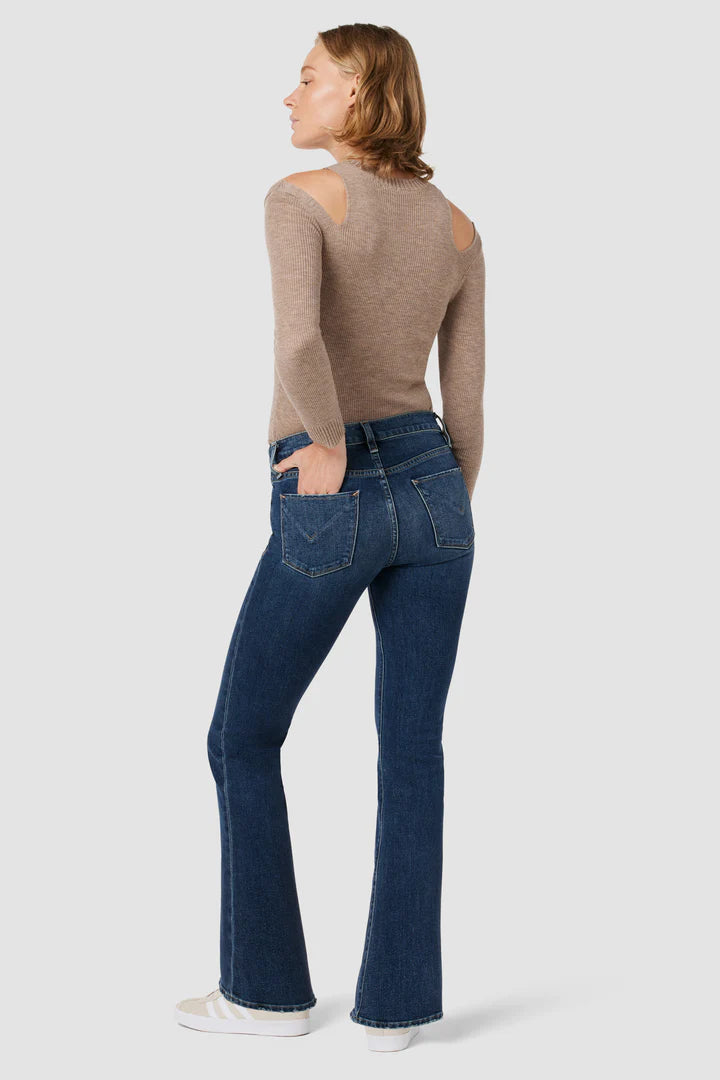 Nico Mid-Rise Bootcut Barefoot Jean - Message by Hudson — view 3
