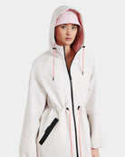 Sophie Hooded Rain Trench - Vanilla by Rudsak — alternate view