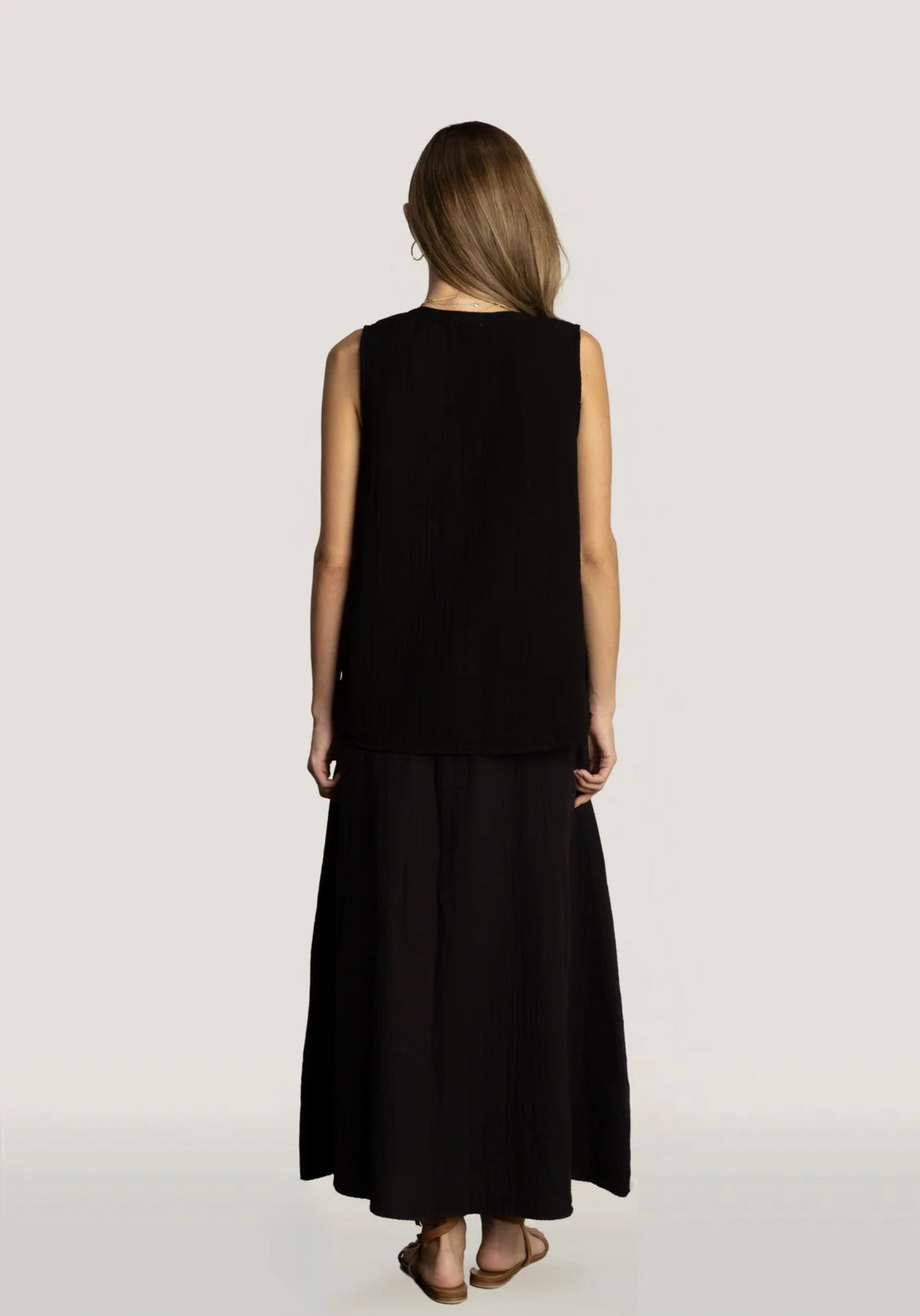 Tenley Skirt - Black by Dylan — view 3