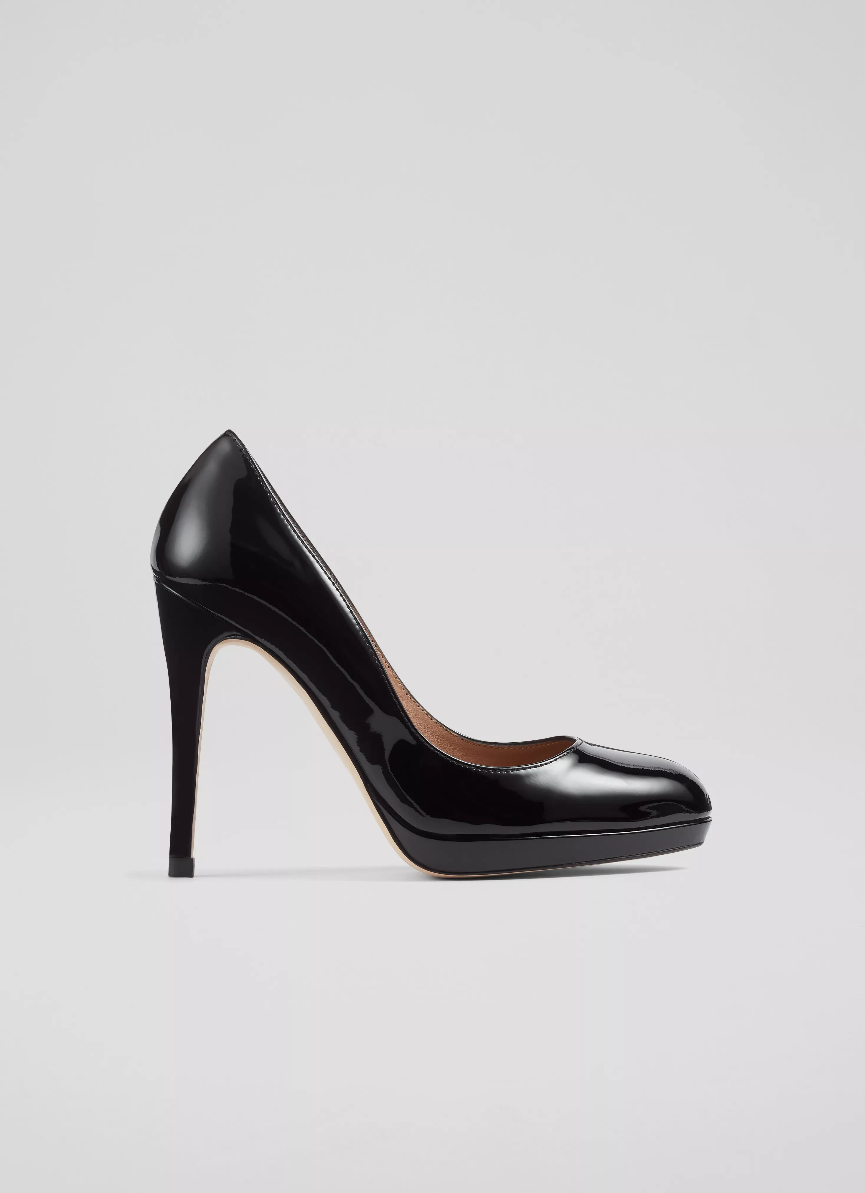 Sledge Platform Heels - Black Patent by LK Bennett | 25 South Boutiques