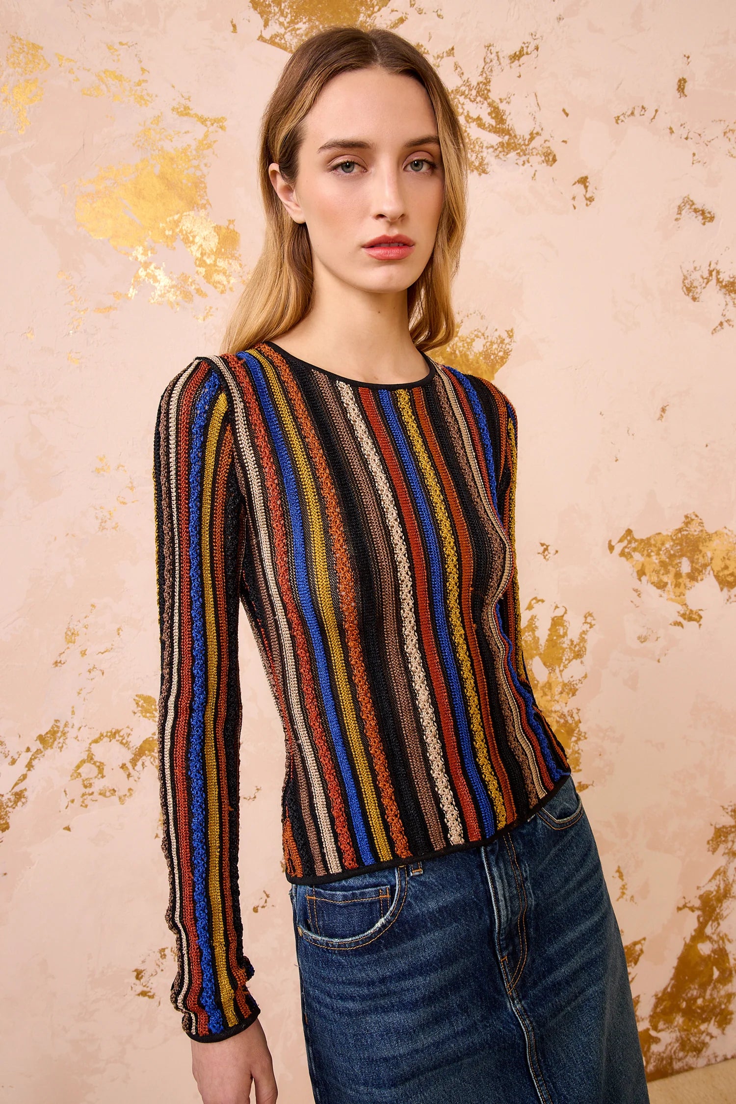 Ardith Knit Long Sleeve Top - Zoisite by Ulla Johnson | 25 South Boutiques