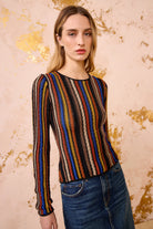 Ardith Knit Long Sleeve Top - Zoisite by Ulla Johnson | 25 South Boutiques