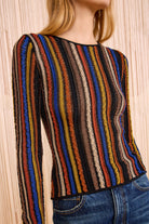 Ardith Knit Long Sleeve Top - Zoisite by Ulla Johnson — alternate view