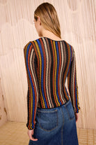Ardith Knit Long Sleeve Top - Zoisite by Ulla Johnson — view 4
