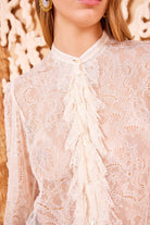Cecile Blouse - Cowrie by Ulla Johnson — alternate view