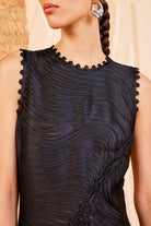Dioni Dress - Noir Embroidered by Ulla Johnson — alternate view