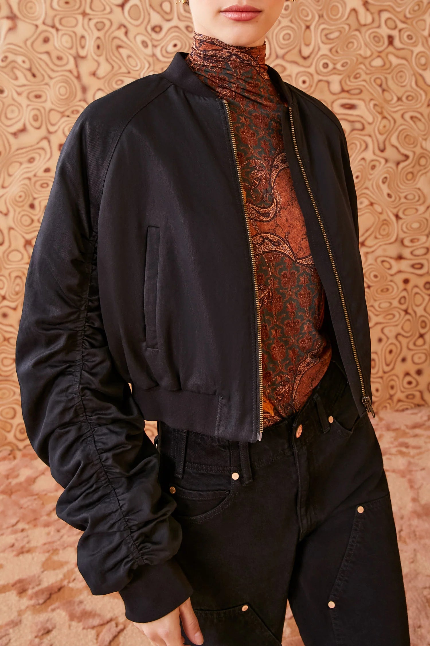Talina Jacket - Noir by Ulla Johnson — view 5