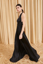 Veda Gown - Noir by Ulla Johnson — view 4