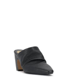 Carlie Slouched Pointed Toe Mule - Black by Vince Camuto — alternate view
