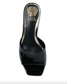 Faiza Sandal - Black Patent Leather by Vince Camuto — view 4