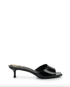 Faiza Sandal - Black Patent Leather by Vince Camuto | 25 South Boutiques