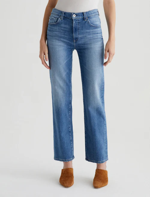 Brinley Mid-Rise Straight - Iris by Adriano Goldschmied AG — alternate view