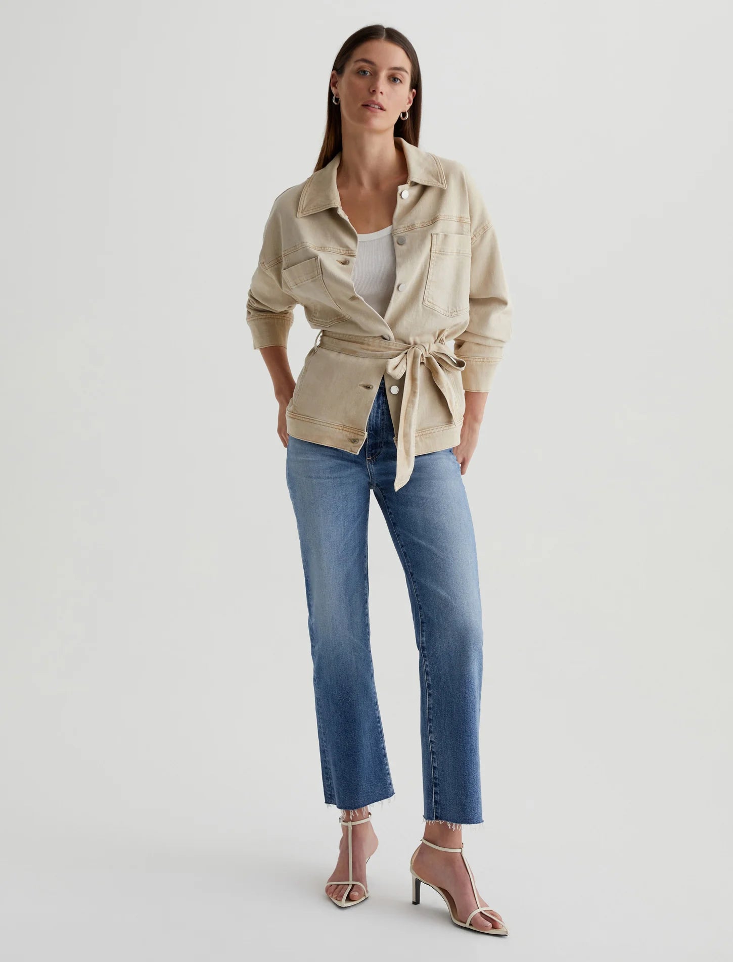 The Brinley Crop - 16 Years Postcard by Adriano Goldschmied AG | 25 South Boutiques