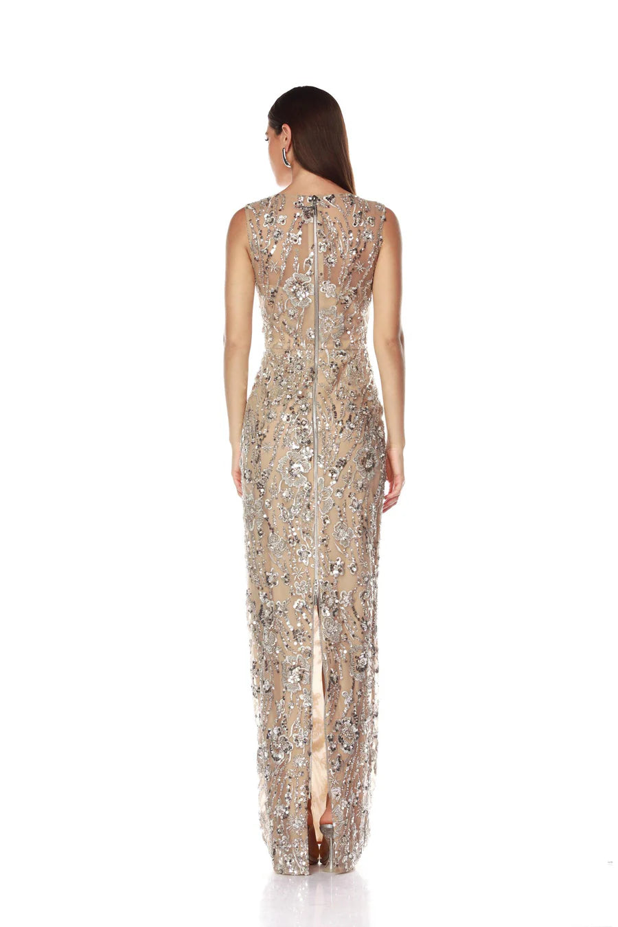Violet Maxi Dress - Silver by Bronx And Banco — view 3