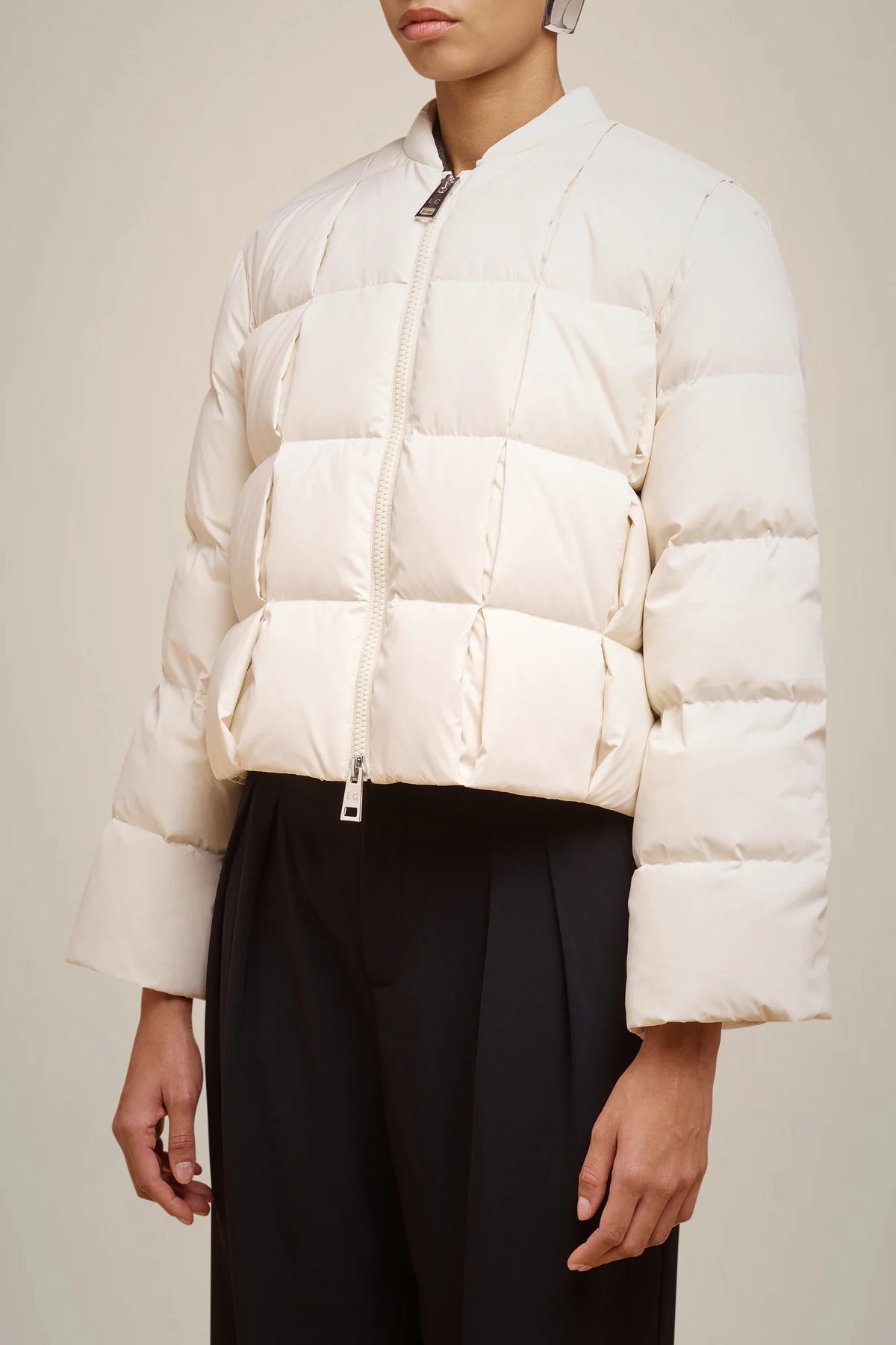 Padded Down Jacket - Almond by Liviana Conti | 25 South Boutiques