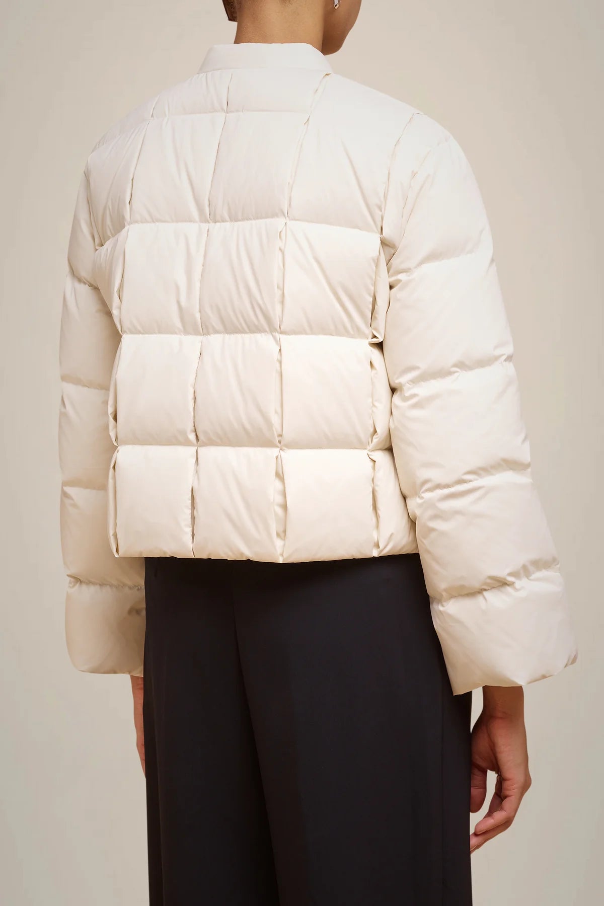 Padded Down Jacket - Almond by Liviana Conti — alternate view