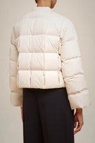 Padded Down Jacket - Almond by Liviana Conti — alternate view