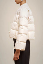 Padded Down Jacket - Almond by Liviana Conti — view 3